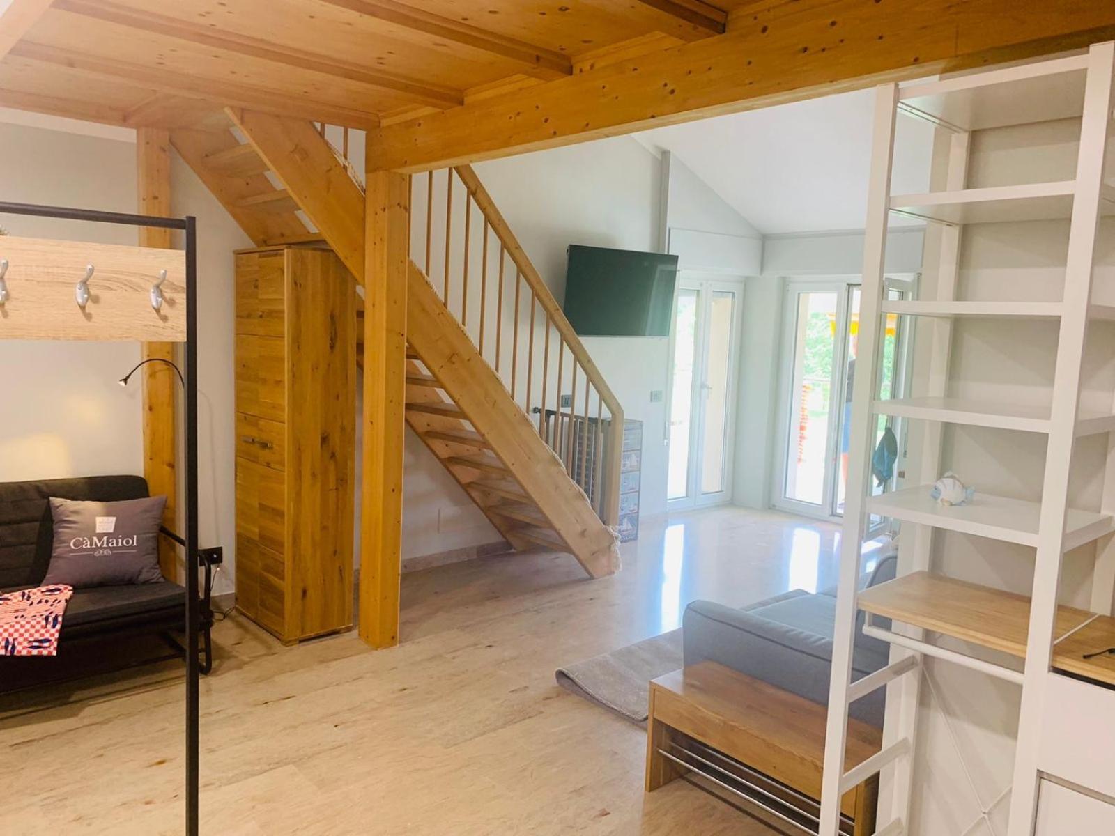 Seeblickwohnung Sirmione - Fronte Lago Mit Privatsteg Exterior foto